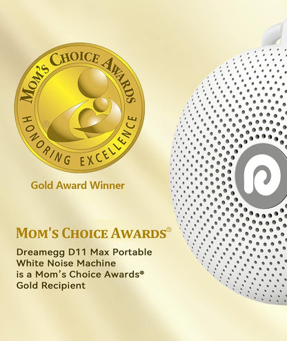 Dreamegg Portable Noise Machine for Baby Adult, Features Powerful Battery, 21 Soothing Sound, Noise Canceling for Office &