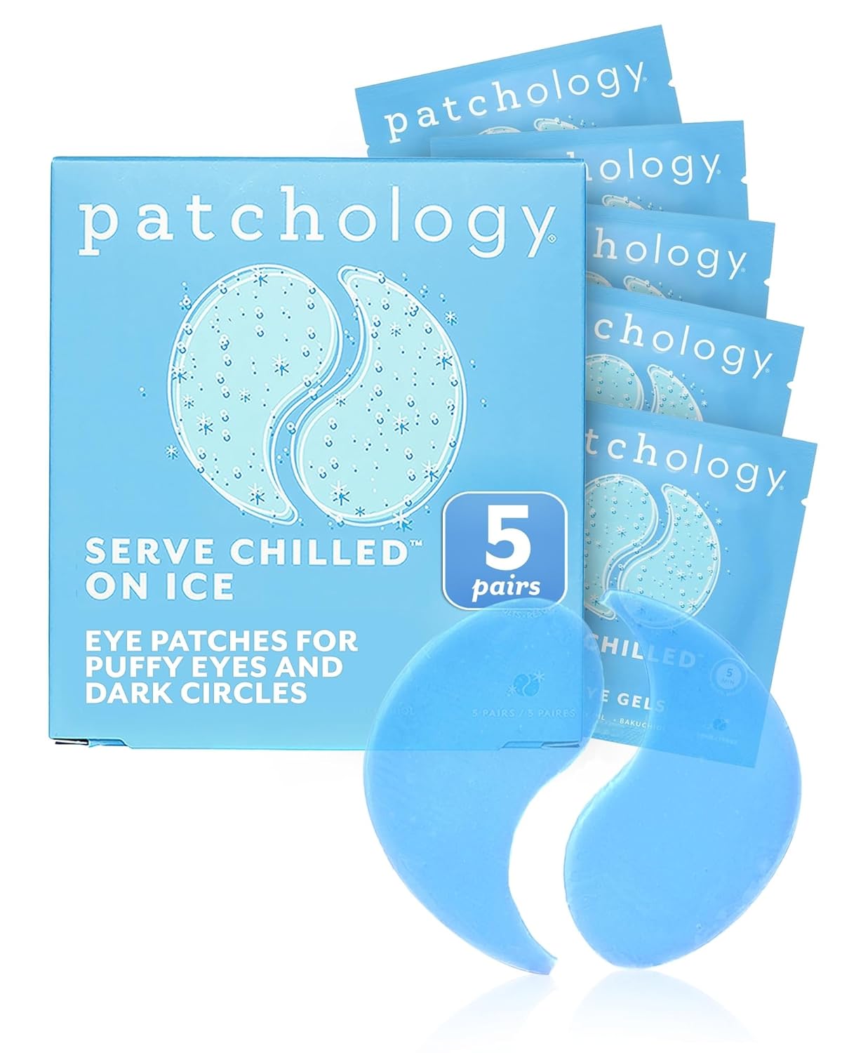 Patchology Iced Cooling Under Eye Mask Patches with