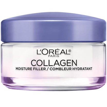 LOreal Paris Collagen Daily Face Moisturizer, Anti Aging Face Cream to Reduce Wrinkles and Provide Intense Hydration, 1.7 oz