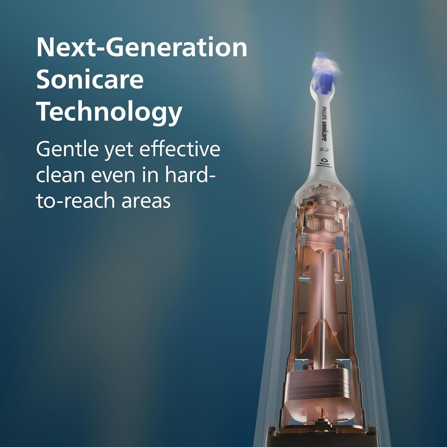Philips Sonicare 6500 Series Electric Toothbrush - Next-Generation Sonicare Technology, Pressure Sensor, 9 Brushing Settings, SmarTimer