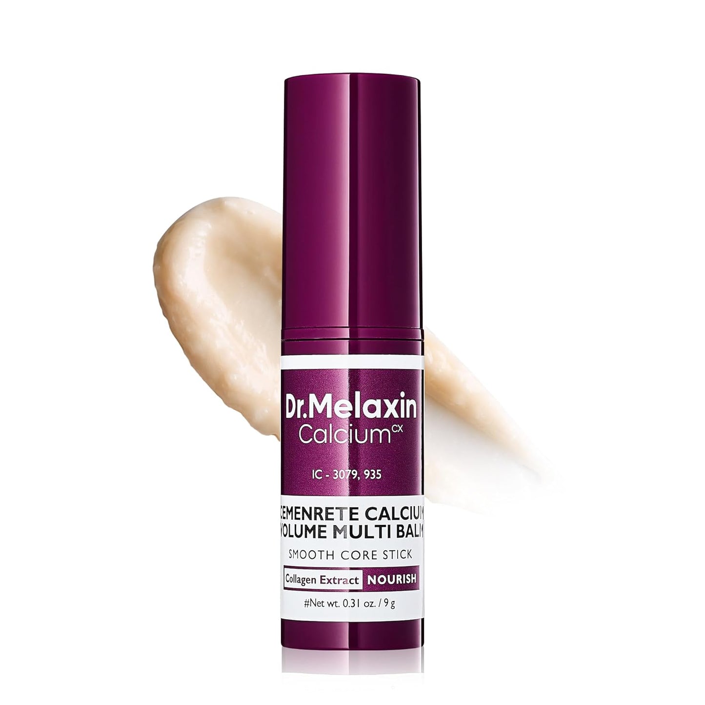 Dr.Melaxin Calcium Multi Balm 9g All In One Wrinkles Calcium Volume Multi Balm Stick Collagen Wrinkles Face Eye treatment Balm calcium stick for face