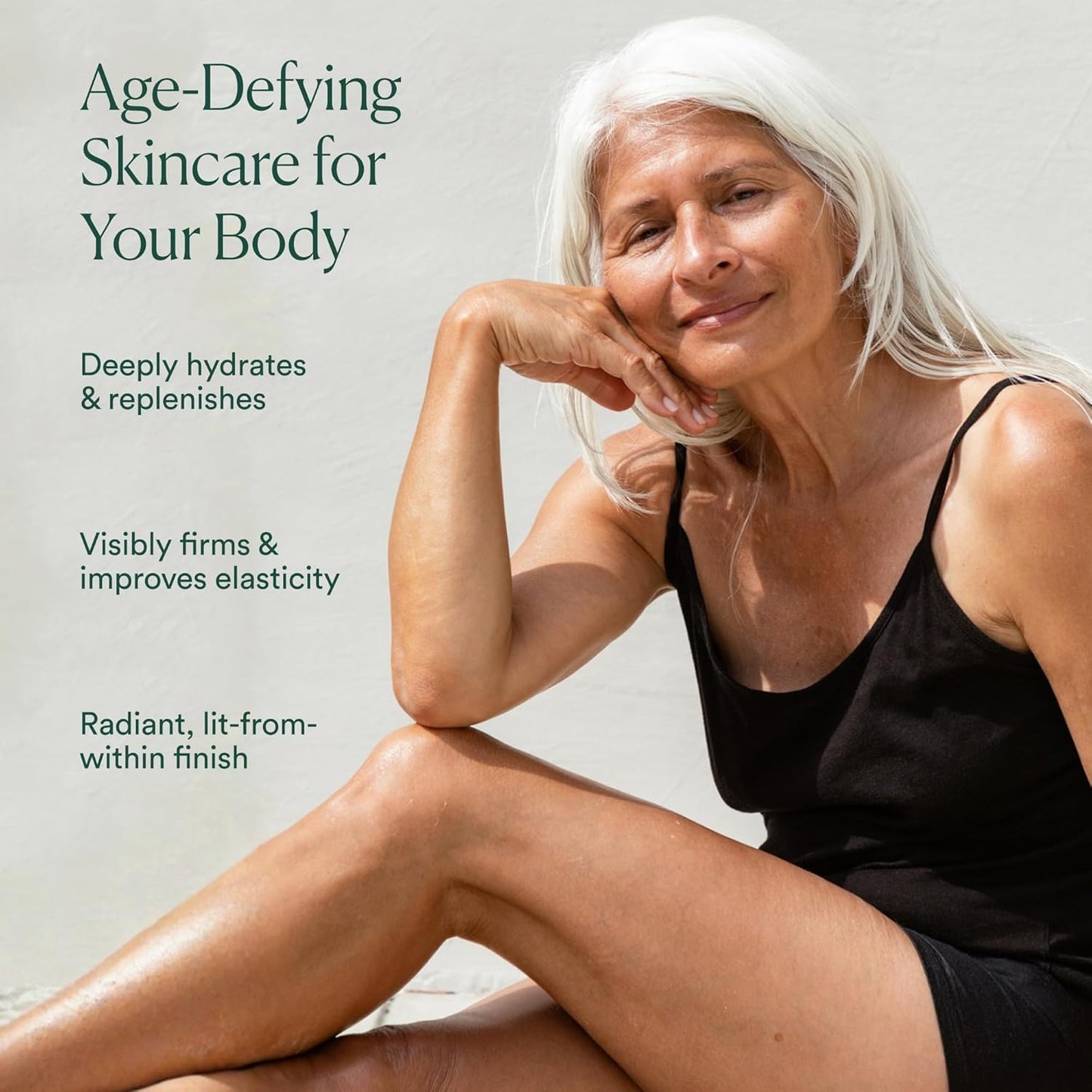 OSEA Anti-Aging Body Balm 5 oz - Firming & Tightening Body Lotion for Hydration - For Silky Glowing Skin - Nutrient-Rich Seaweed Body Lotion - Clean