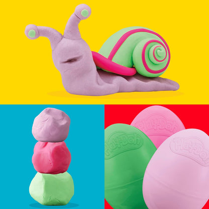 Play-Doh Eggs 24-Pack, Dinosaur & Dragon Egg Hunt Toys, Modeling Compound for Birthday Gifts & Party Favors, Easter Basket