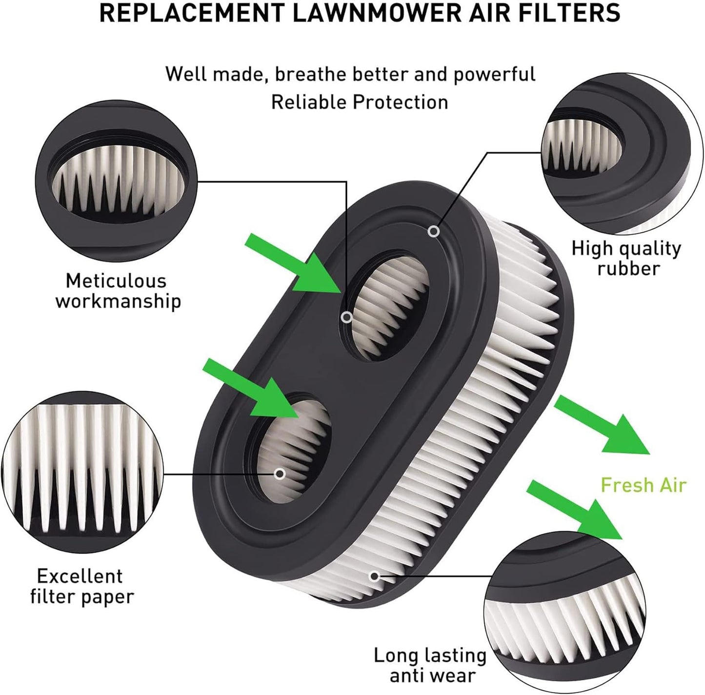 593260 Air Filter 593260 798452 334404 Air Cleaner Cartridge