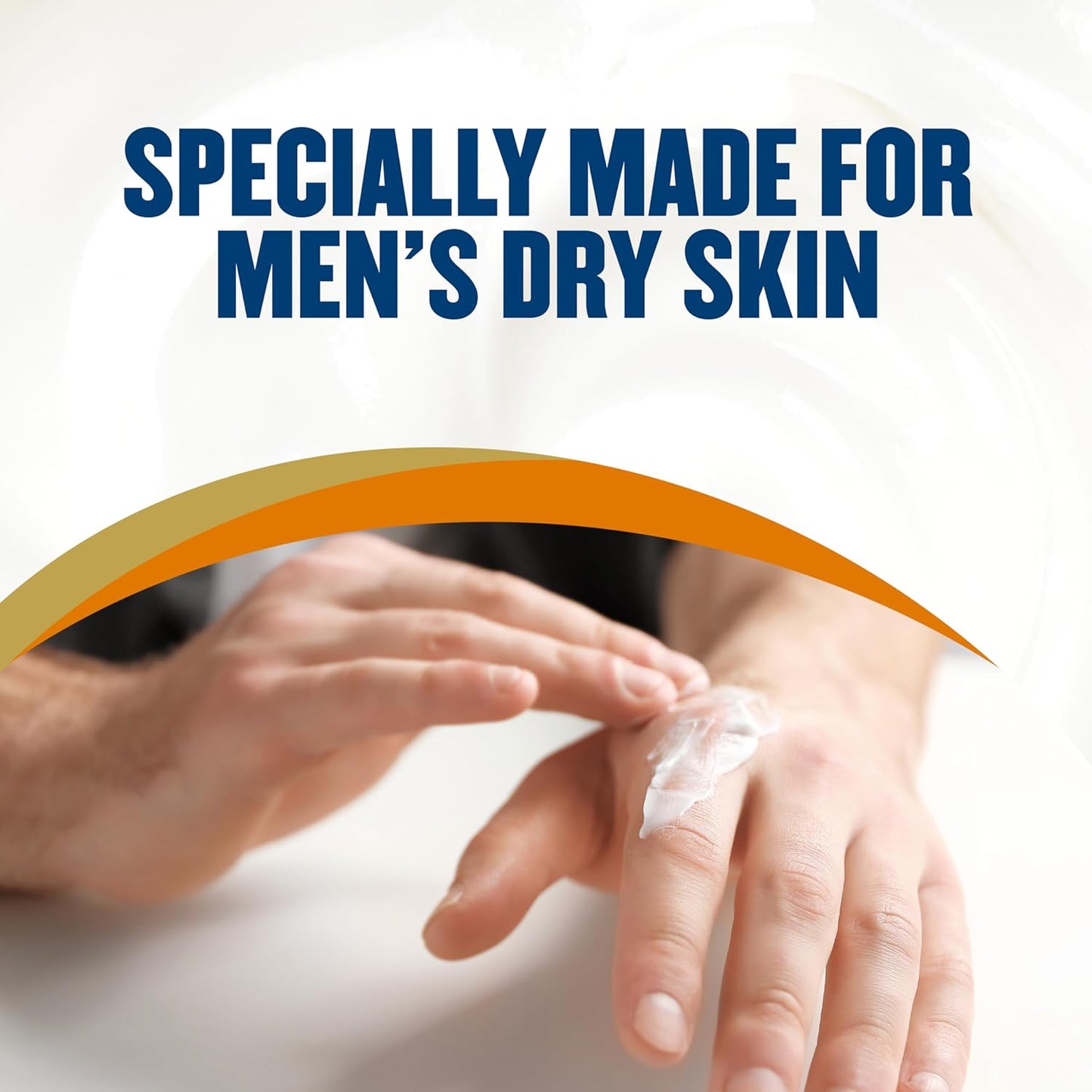 Gold Bond Men's Essentials Everyday Moisture Daily Body & Hand Lotion With Vitamin C, Hydrating Lotion Formulated for Men's Dry Skin, Value