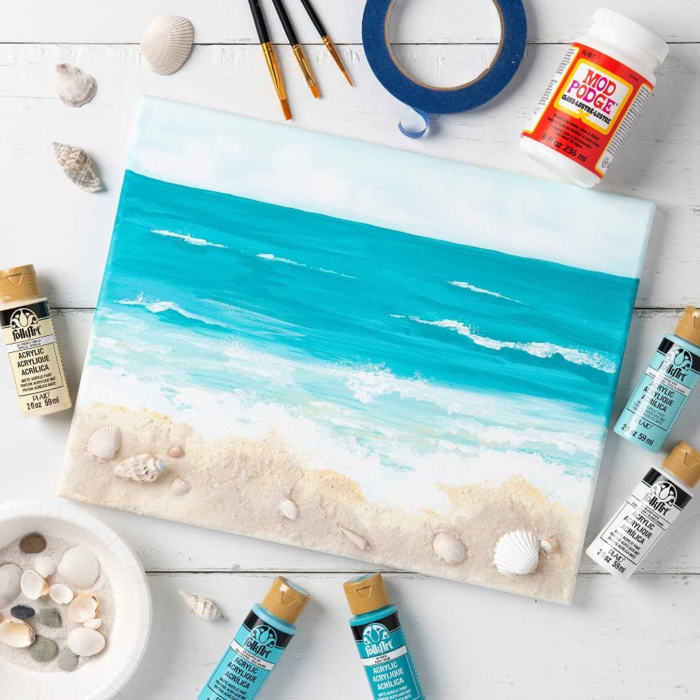 Mod Podge Gloss Sealer, Glue & Finish: All-in-One Craft Solution- Quick Dry, Easy Clean, for Wood