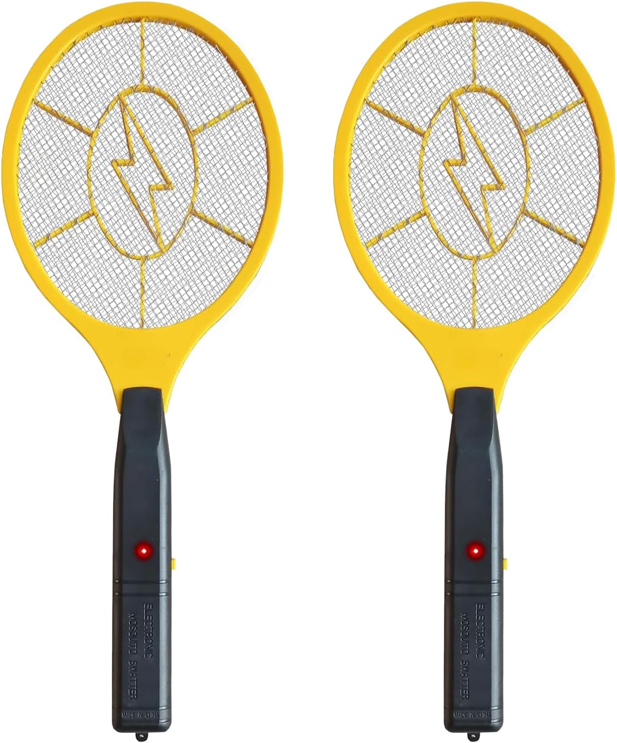 2 Pack Electric Fly Swatter, Bug Zapper Racket for Indoor Pest