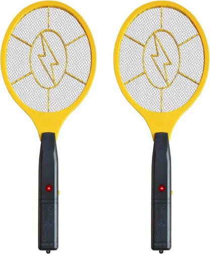 2 Pack Electric Fly Swatter, Bug Zapper Racket for Indoor Pest