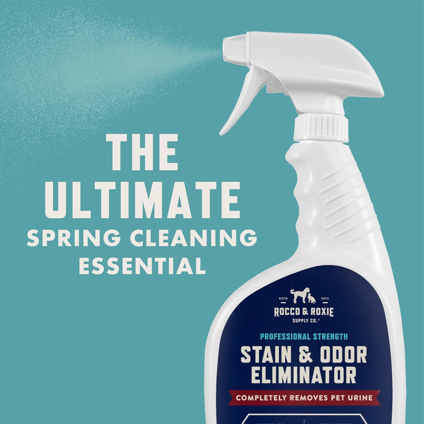 Rocco & Roxie Supply Co. Stain & Strong Odor Eliminator, Enzyme