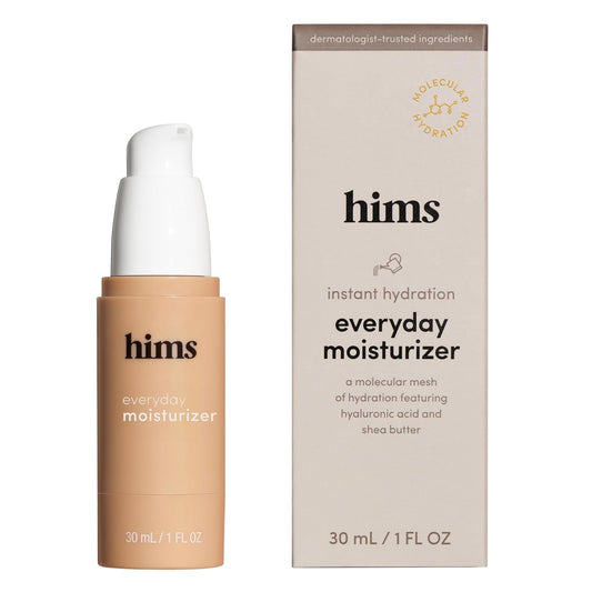 hims Everyday Moisturizer - Hydrating & Non-Greasy Face Cream - Morning Moisturizer for Healthy Skin - For Every Skin Type - Vegan & Paraben-Free - 1
