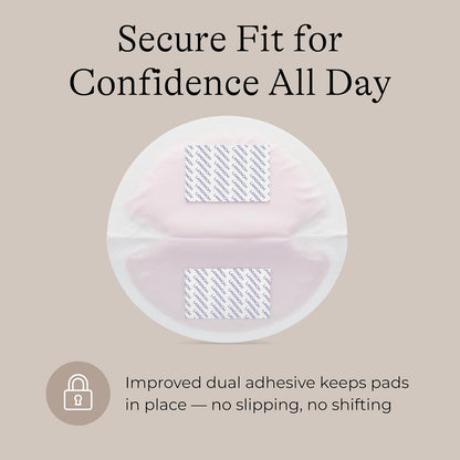 Lansinoh Stay Dry Disposable Nursing Pads, Soft and Super Absorbent Breast Pads, Breastfeeding Essentials for Moms, 100 Count