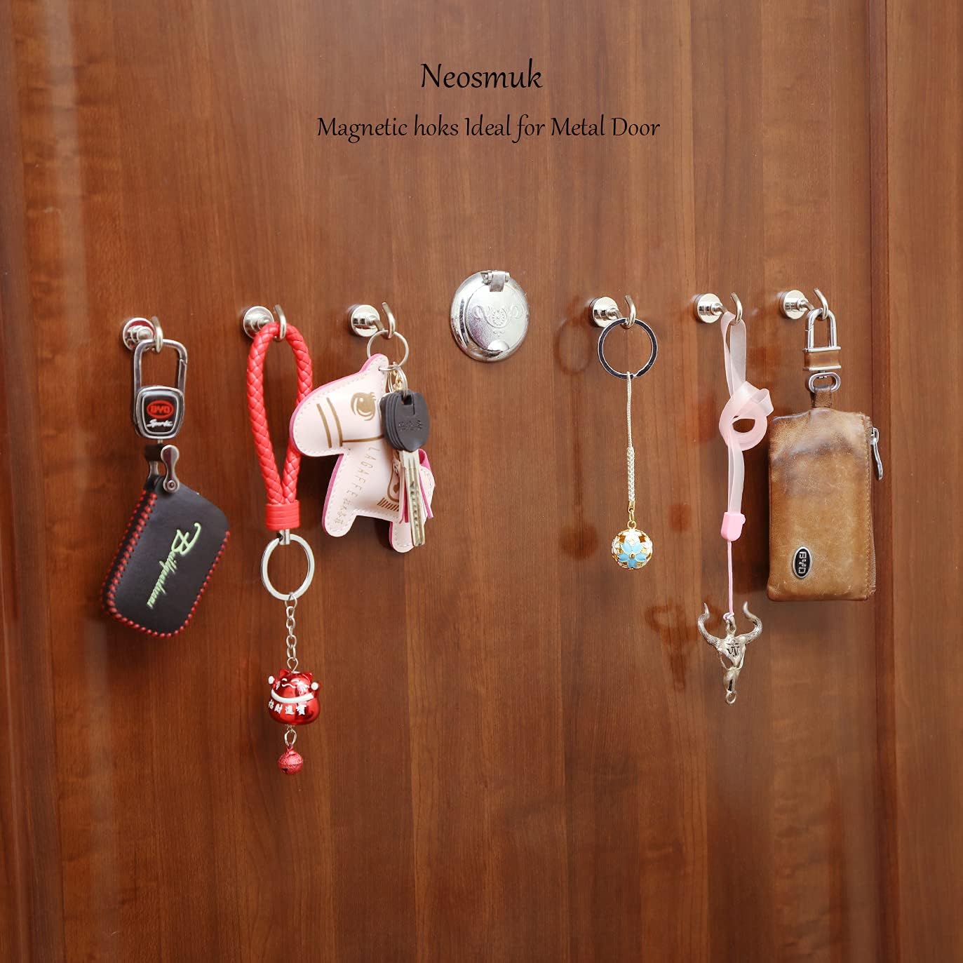 Neosmuk Magnetic Hooks, Heavy Duty 30lb+ Strong Magnet Hook for Cruise Cabins, Cruise Ship Essentials for