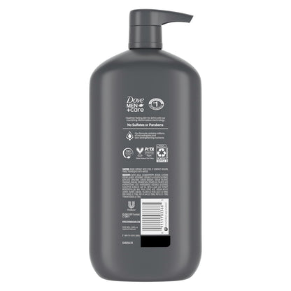 DOVE MEN + CARE Relaxing Blue Eucalyptus + Birch Body and Face Wash with 24-Hour Nourishing Micromoisture Technology Body Wash for Men 30 oz