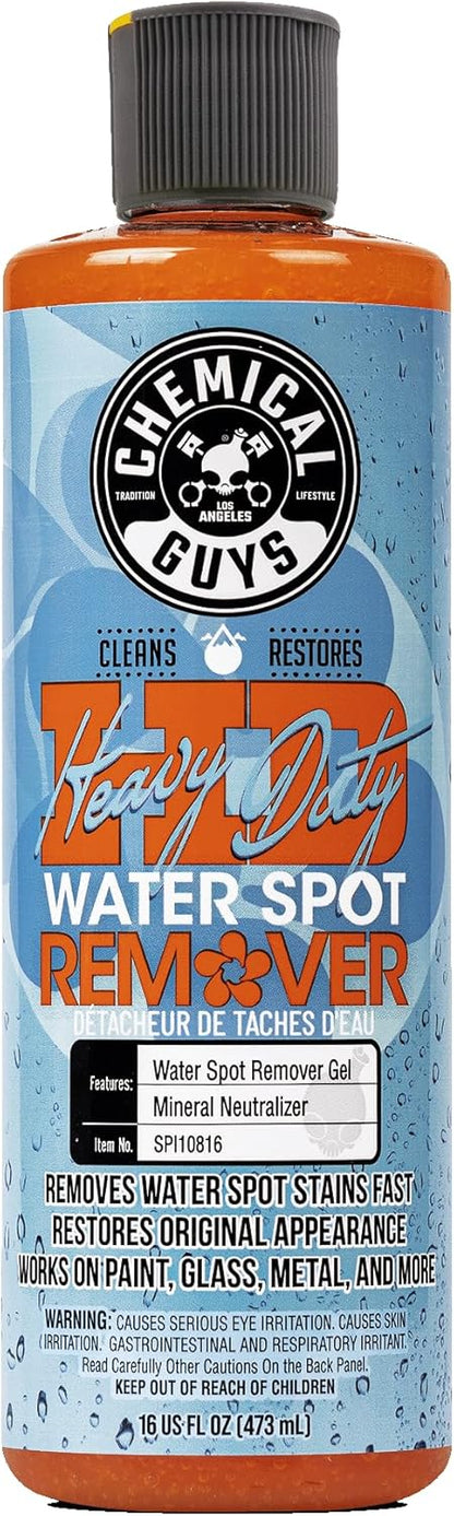 Chemical Guys Heavy Duty Water Spot Remover Gel for Paint, Glass, and Metal - Mineral and Water Spot Remover for Cars, Trucks
