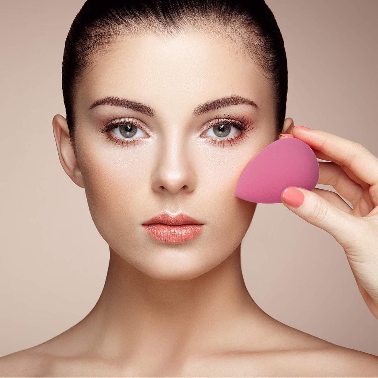 14PCS Makeup Sponge Set, Beauty Blender Sponge for Foundation Blending with 3PCS Mini Makeup Sponges & 4PCS Triangle Powder