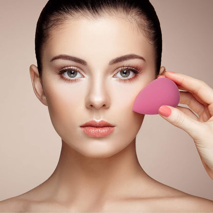 14PCS Makeup Sponge Set, Beauty Blender Sponge for Foundation Blending with 3PCS Mini Makeup Sponges & 4PCS Triangle Powder