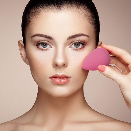 14PCS Makeup Sponge Set, Beauty Blender Sponge for Foundation Blending with 3PCS Mini Makeup Sponges & 4PCS Triangle Powder