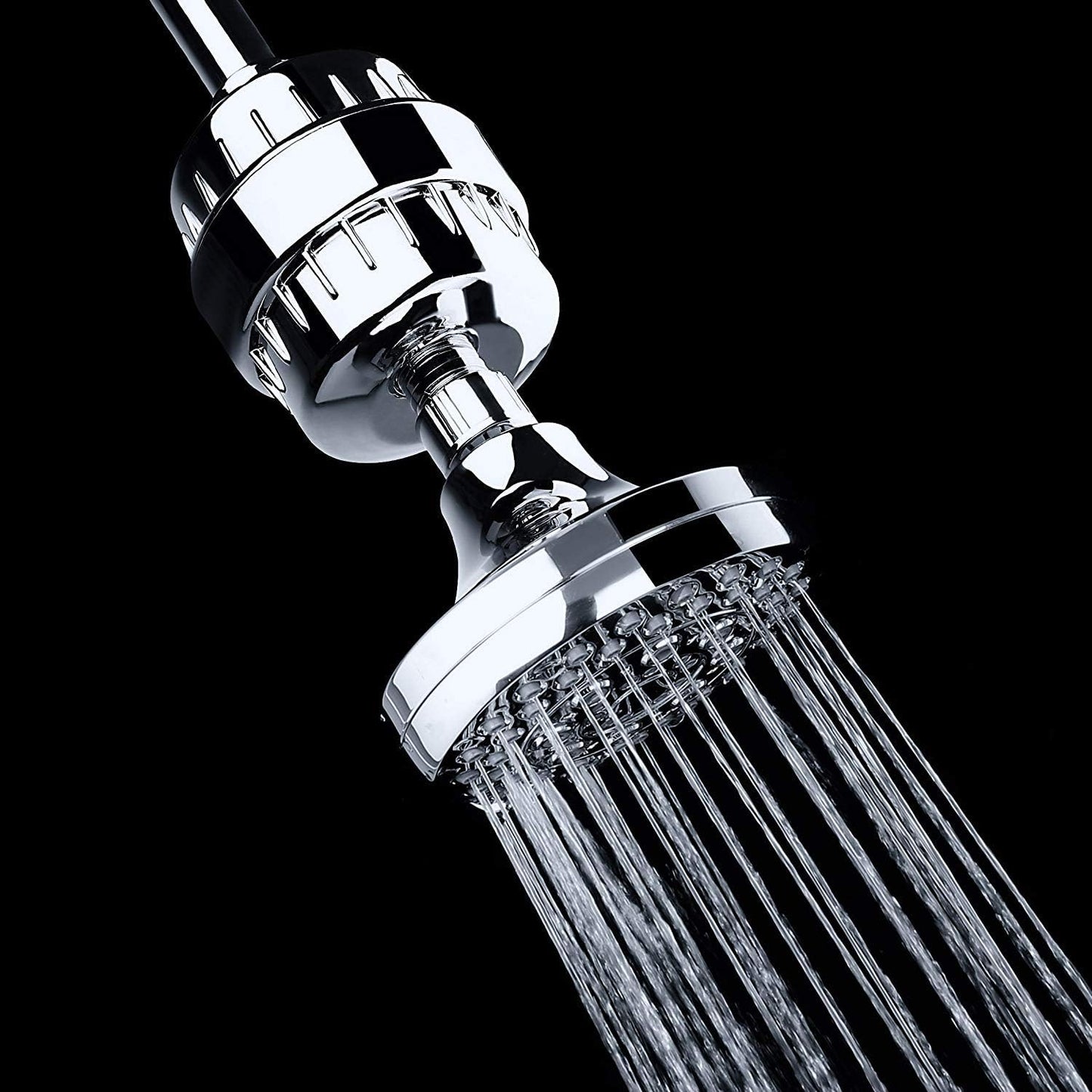 AquaBliss High Output Revitalizing Shower Filter - Reduces Dry Itchy Skin, Dandruff, Eczema, and Dramatically Improves The Condition of Your
