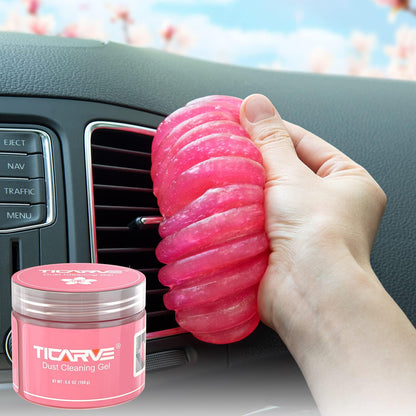 TICARVE Car Cleaning Gel Detailing Putty Car Putty Auto Detailing Tools Car Interior Cleaner Cleaning Slime Car Accessories Keyboard Cleaner Rose/NT