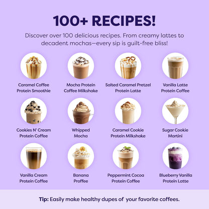 Sweet Cream Protein Coffee Creamer - Grass Fed Pasture Raised Collagen - Hair, Skin & Nail Support, Energy-Boosting MCTs, Keto