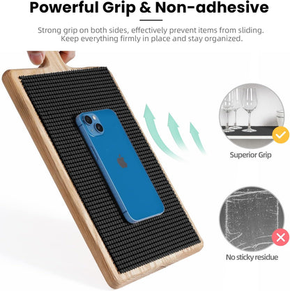 BAGAIL Drawer and Shelf Liner, 12 in X 10 Ft Non-Adhesive Shelf Liners for Kitchen Cabinets, Thick Strong Grip Liners for Desk