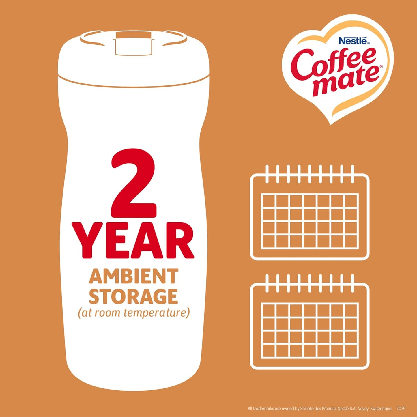 Nestle Coffee mate Coffee Creamer, Original, Powder Creamer, 11 oz Canister (2)