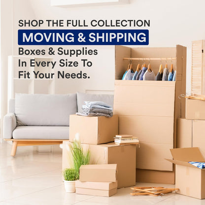 BOX USA Moving Boxes Medium 18"L x 14"W x 12"H 10-Pack, Corrugated Cardboard Box for Shipping, Mailing, Packing, Packaging and Storage 18x14x12