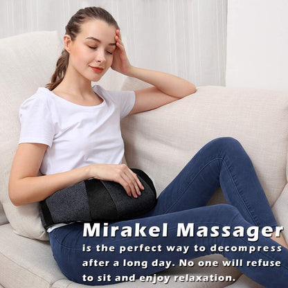 Mirakel Mothers Day Gifts for Mom Wife Women, Neck Massager for Pain Relief Deep Tissue, Electric Shiatsu Shoulder & Back Massager with