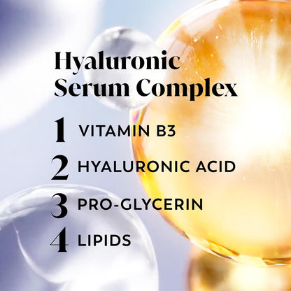 Olay Body Wash for Women, Intensely Hydrating, Hyaluronic Acid Serum Complex, Renews Moisture, Free of Parabens &