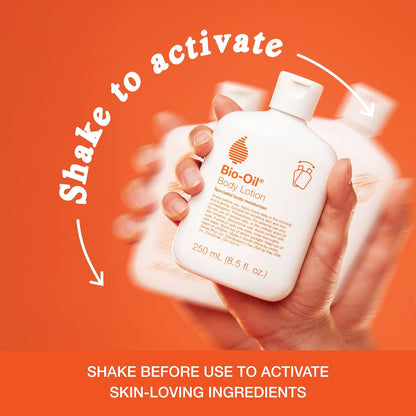 Bio-Oil Moisturizing Body Lotion for Dry Skin, Ultra-Lightweight High-Oil Hydration, with Jojoba Oil, Rosehip Oil, Shea Oil, and Hyaluronic