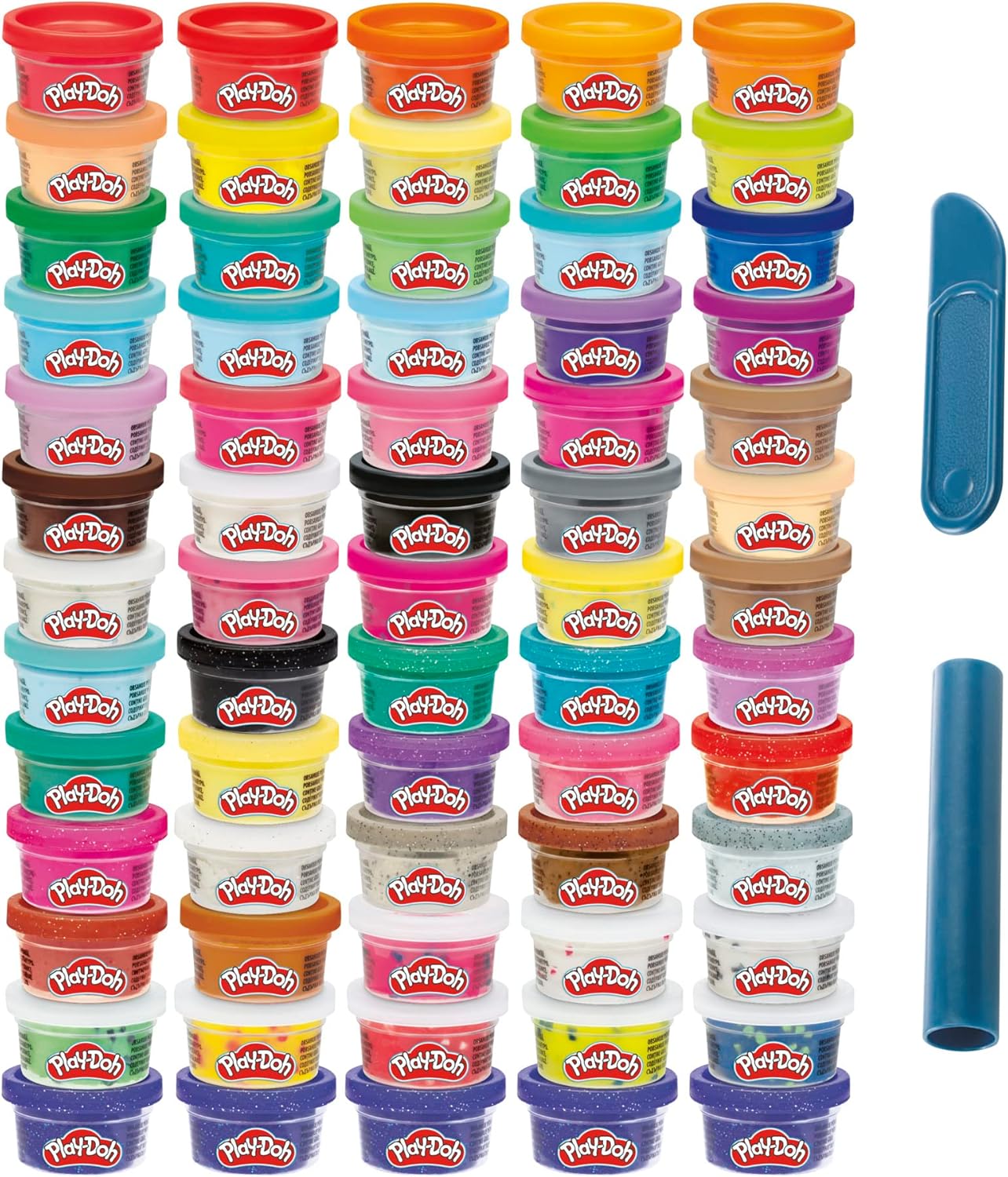 Play-Doh Ultimate Color Collection 65--oz Cans, Includes Sparkle, Confetti & Color Burst, Back to School Classroom Supplies, Preschool