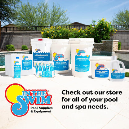 In The Swim Pool Shock 68% Cal-Hypo Granular Sanitizer for Crystal Clear Water Defends Against Bacteria, Algae, and Microorganisms - 12 X 1 Pound