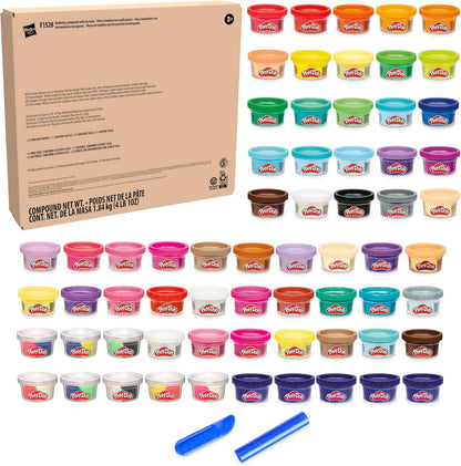 Play-Doh Ultimate Color Collection 65--oz Cans, Includes Sparkle, Confetti & Color Burst, Back to School Classroom Supplies, Preschool