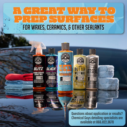 Chemical Guys Heavy Duty Water Spot Remover Gel for Paint, Glass, and Metal - Mineral and Water Spot Remover for Cars, Trucks
