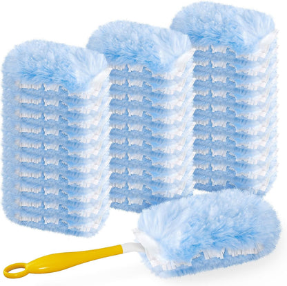 Duster Refill for Swiffer Duster, 30 Count Heavy Duty 2 Side 360 Duster Refills with 1 Handle, 4X