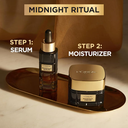 L'Oreal Paris Age Perfect Anti-Aging Midnight Face Cream, Fragrance-Free Face Moisturizer with Antioxidants to Reduce Wrinkles and Firm