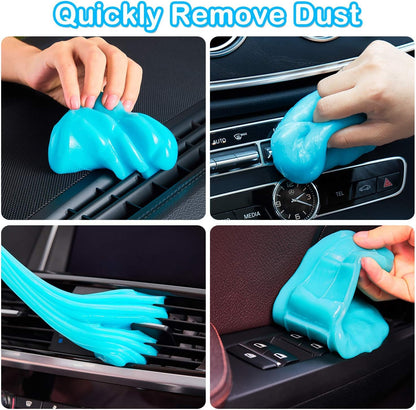 PULIDIKI Car Cleaning Gel Car Clean Putty, Universal Car Interior Cleaner Slime, Perfect Cleaning Kit Supplies, Auto Detailing Tools Car