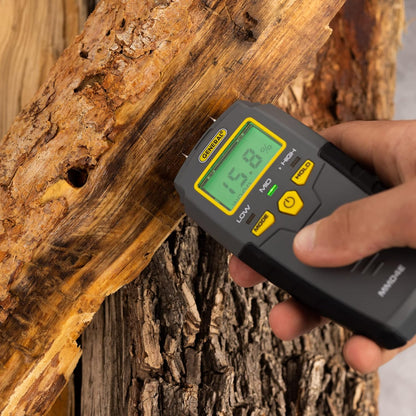 General Tools MMD4E Digital Moisture Meter, Water Leak Detector, Moisture Tester, Pin