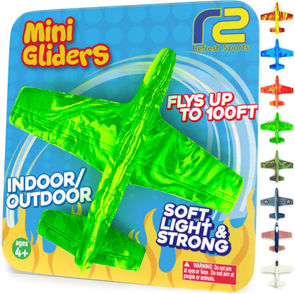 Foam Airplanes - Easter Basket Stuffers for Kids All Ages 4 5 6 7 8 9 10 Year Old - Best Toy Gift - Boy Toys Basket Stuffer Gifts - Fun Easter Gifts