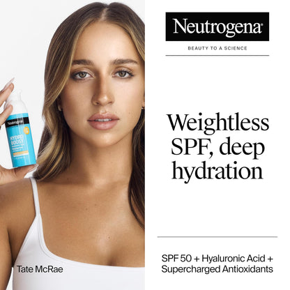 Neutrogena Hydro Boost Hyaluronic Acid Face Moisturizer with Broad Spectrum SPF 50 Sunscreen