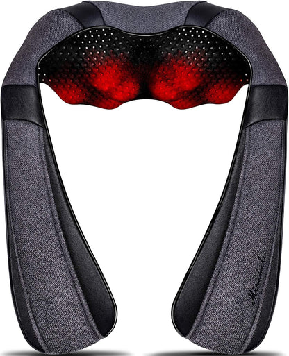 Mirakel Mothers Day Gifts for Mom Wife Women, Neck Massager for Pain Relief Deep Tissue, Electric Shiatsu Shoulder & Back Massager with