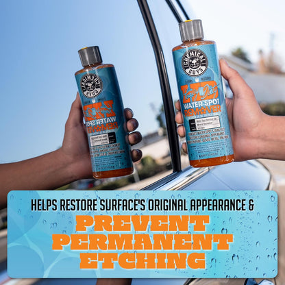Chemical Guys Heavy Duty Water Spot Remover Gel for Paint, Glass, and Metal - Mineral and Water Spot Remover for Cars, Trucks