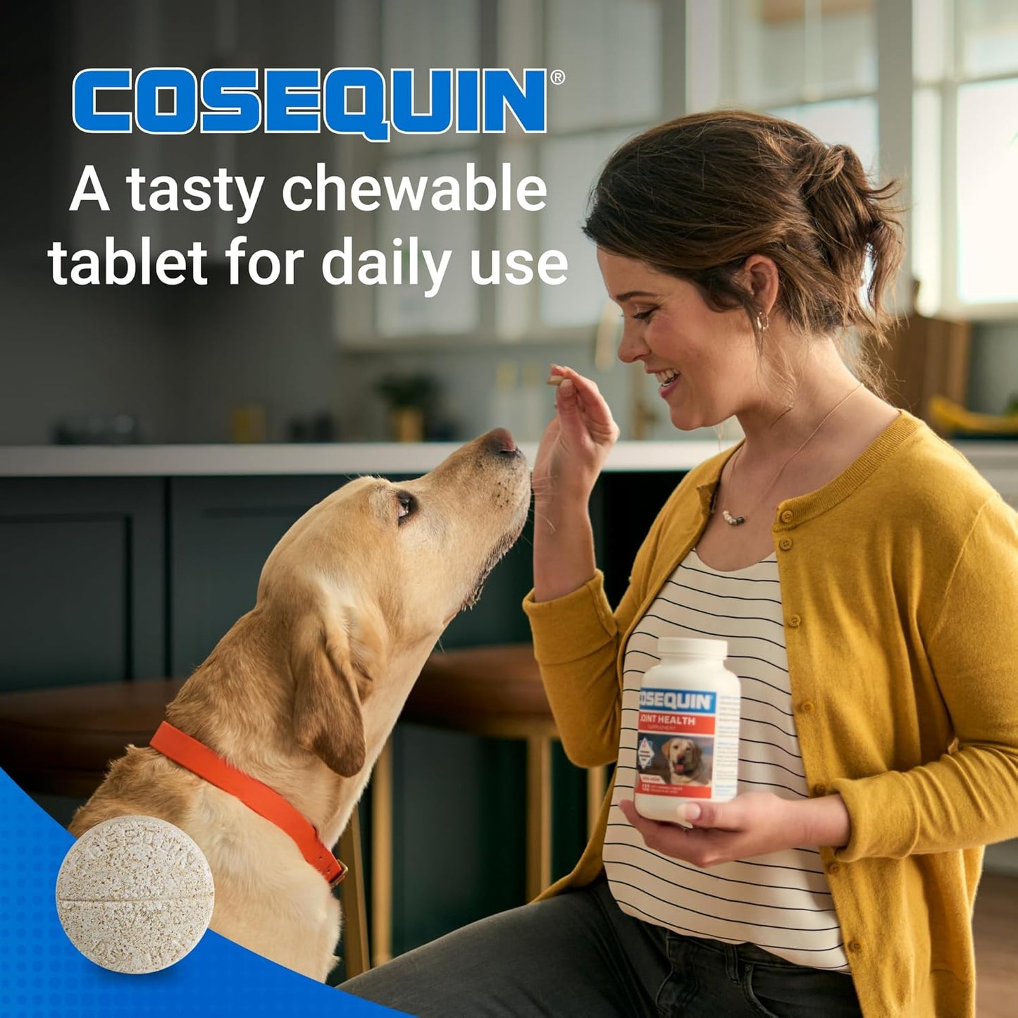 Nutramax Cosequin for Dogs Joint Health Supplement, Contains Glucosamine for Dogs, Plus Chondroitin and MSM, Supports Healthy