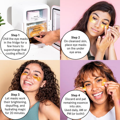 grace & stella Award Winning Under Eye Mask - Reduce Dark Circles, Puffy Eyes, Undereye
