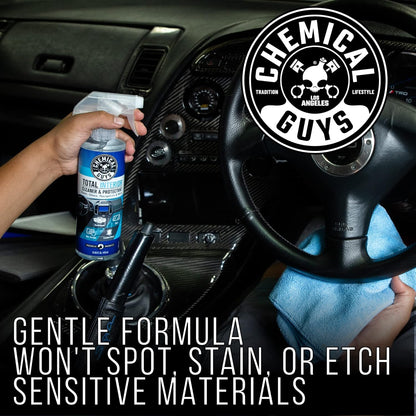 Chemical Guys Total Interior Cleaner & Protectant Interior Cleaner, Cleans & Protects Leather, Vinyl, Plastic