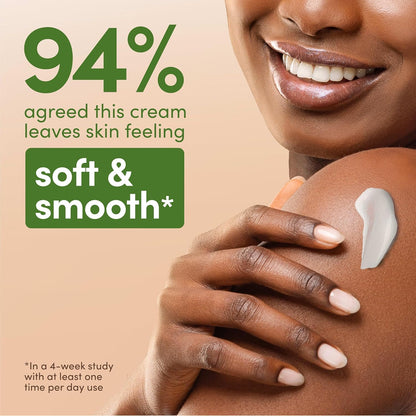 Aveeno Daily Moisturizing Cream with Prebiotic Oat & Shea Butter for Body, Face & Hands Moisturizer Cream, Hydrates Normal to Dry, Sensitive