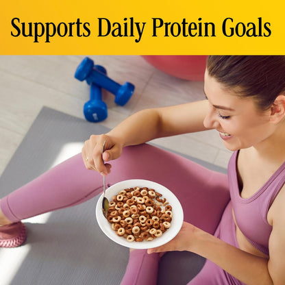 Cheerios Protein Cereal, Cookies and Crme, 8g Protein, Family Size, 15 oz