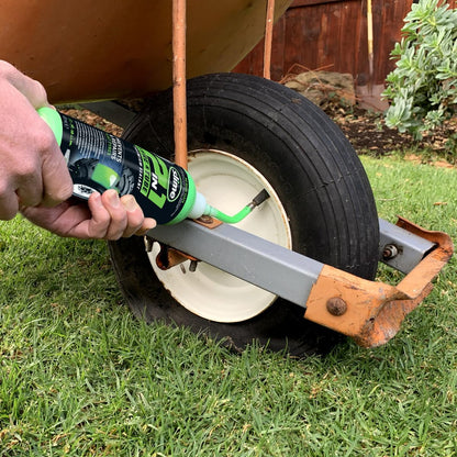 Slime 10193 Tire and Tube Sealant Puncture Repair Sealant, 2-in-1, Premium, Prevent and Repair, Suitable for Non-Highway Tires and Tubes