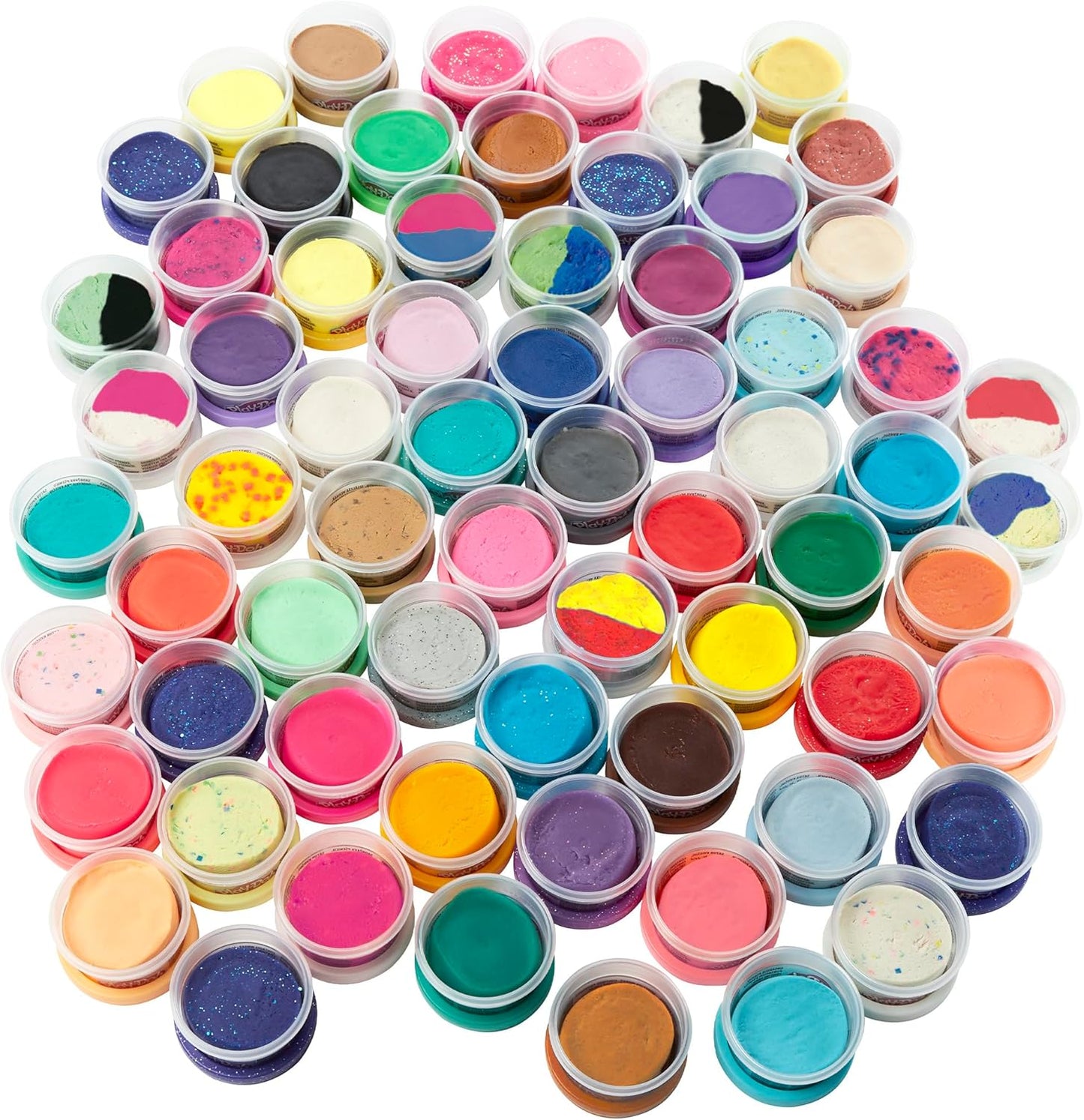 Play-Doh Ultimate Color Collection 65--oz Cans, Includes Sparkle, Confetti & Color Burst, Back to School Classroom Supplies, Preschool