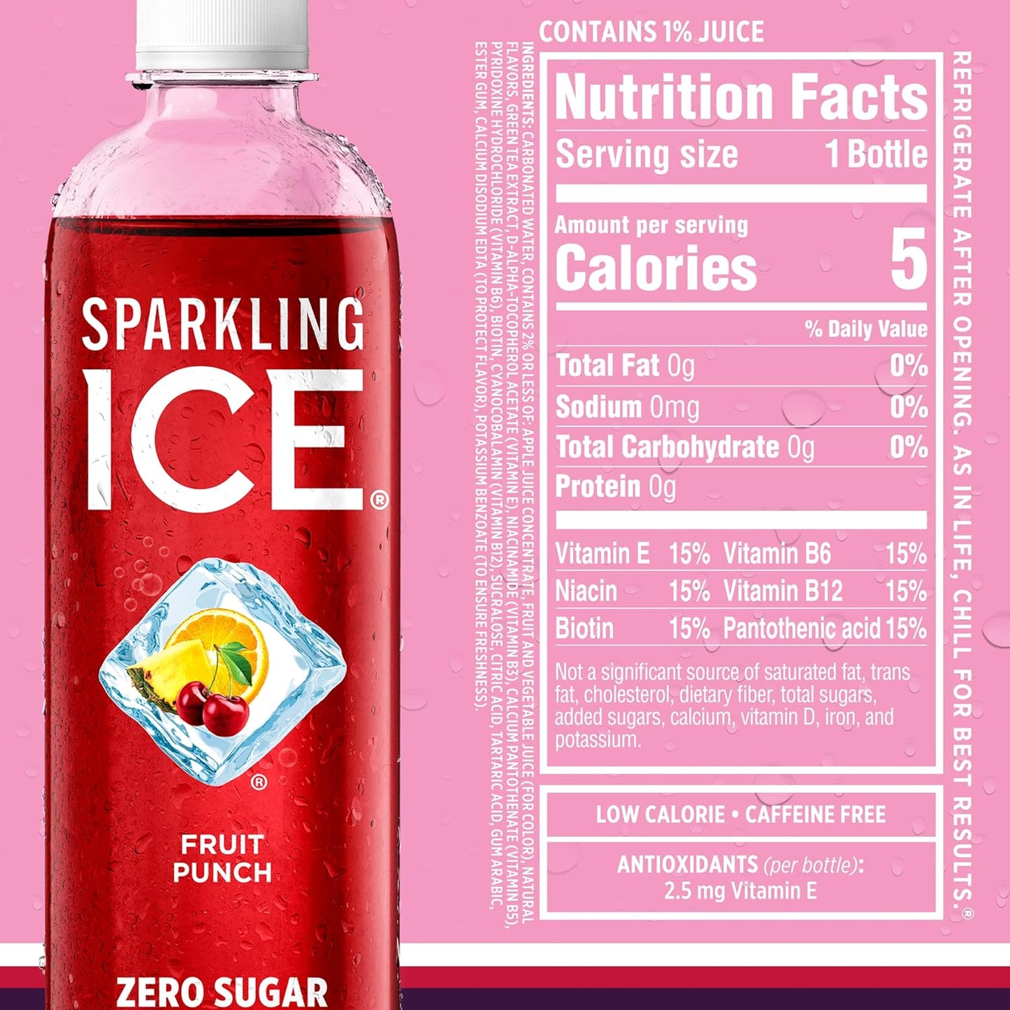 Sparkling Ice Purple Variety Pack, Flavored Water, Zero Sugar, with Vitamins and Antioxidants, 17 fl oz, 12 count (Black Raspberry, Cherry